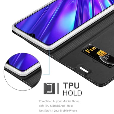 Realme 5 / 5i / 6i / C3 Suojakuori Lompakkokotelo