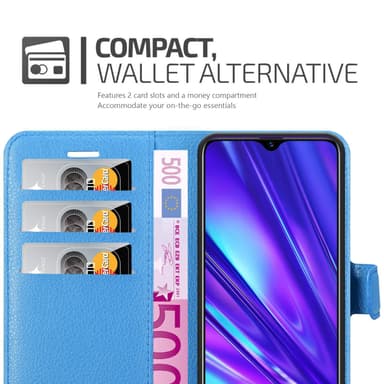 Realme 5 / 5i / 6i / C3 Suojakuori Lompakkokotelo