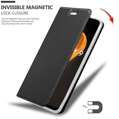 Realme 9 4G / 9 PRO+ Suojakuori Lompakkokotelo (Musta)
