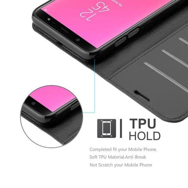 Samsung Galaxy J8 2018 Suojakuori Lompakkokotelo