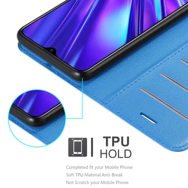 Realme 5 / 5i / 6i / C3 Suojakuori Lompakkokotelo