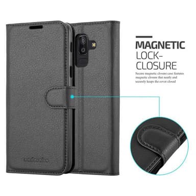 Samsung Galaxy J8 2018 Suojakuori Lompakkokotelo