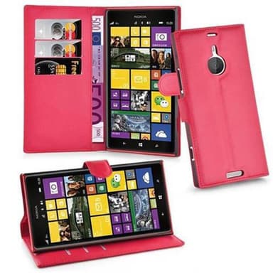 Nokia Lumia 1520 Suojakuori Lompakkokotelo (Punainen)
