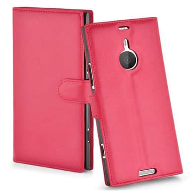 Nokia Lumia 1520 Suojakuori Lompakkokotelo (Punainen)
