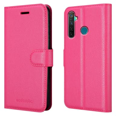 Realme 5 PRO / Realme Q Suojakuori Lompakkokotelo