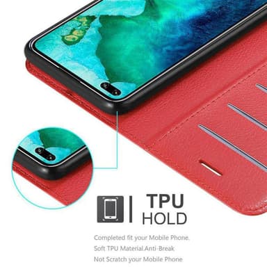 Honor View 30 PRO Suojakuori Lompakkokotelo (Punainen)