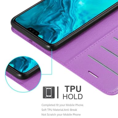 Honor 9X LITE Suojakuori Lompakkokotelo (Violetti)