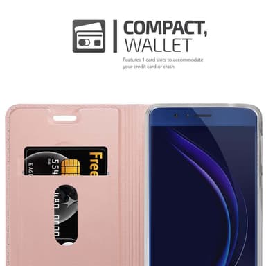 Honor 8 / 8 PREMIUM Suojakuori Lompakkokotelo