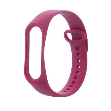 Silikoniranneke Xiaomi Mi Band 3/4:lle, vadelma
