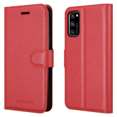 Honor View 30 PRO Suojakuori Lompakkokotelo (Punainen)