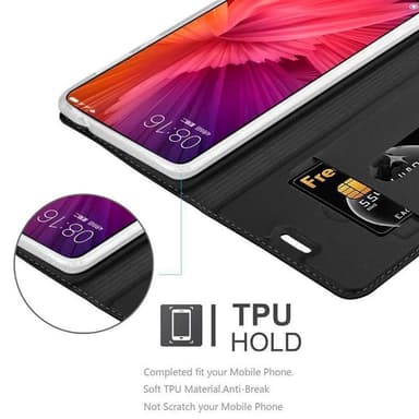 Xiaomi Mi MIX 2 Suojakuori Lompakkokotelo (Musta)