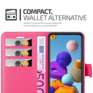 Samsung Galaxy A21 Suojakuori Lompakkokotelo