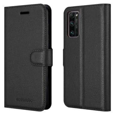 Honor 30 PRO Suojakuori Lompakkokotelo (Musta)