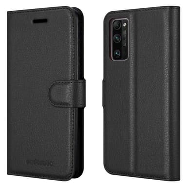 Honor 30 PRO Suojakuori Lompakkokotelo (Musta)