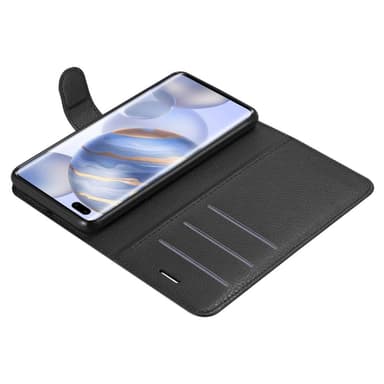 Honor 30 PRO Suojakuori Lompakkokotelo (Musta)