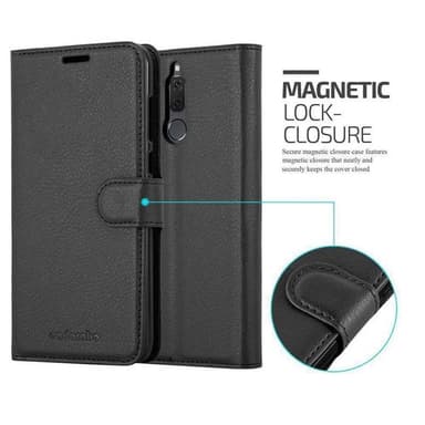 Huawei MATE 10 LITE Suojakuori Lompakkokotelo (Musta)