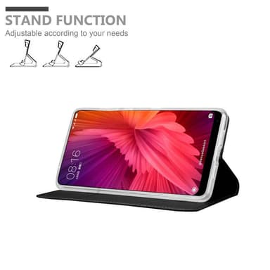 Xiaomi Mi MIX 2 Suojakuori Lompakkokotelo (Musta)
