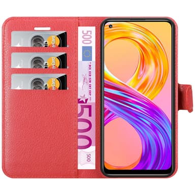 Realme 8 4G / 8 PRO Suojakuori Lompakkokotelo