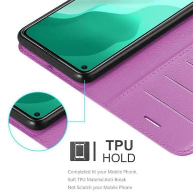 Huawei NOVA 7 SE Suojakuori Lompakkokotelo (Violetti)
