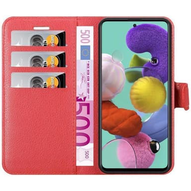Samsung Galaxy A51 5G Suojakuori Lompakkokotelo
