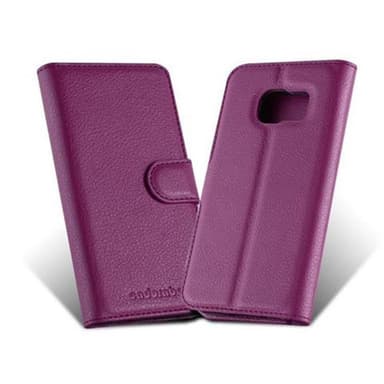 Samsung Galaxy S7 Suojakuori Lompakkokotelo (Violetti)