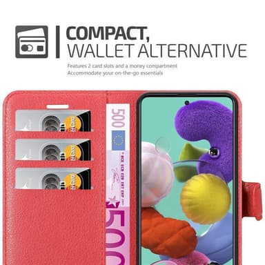 Samsung Galaxy A51 5G Suojakuori Lompakkokotelo