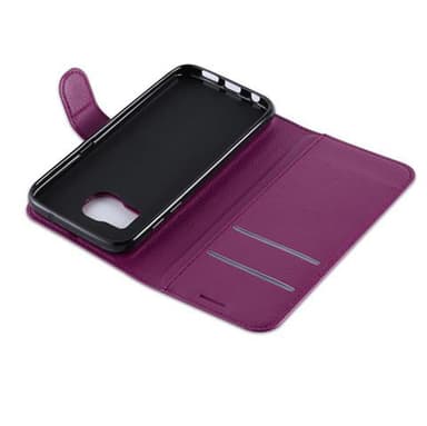 Samsung Galaxy S7 Suojakuori Lompakkokotelo (Violetti)