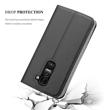 LG G2 MINI Suojakuori Lompakkokotelo (Musta)