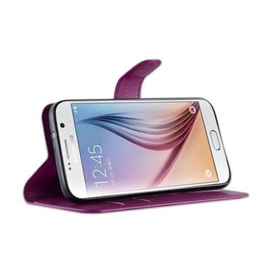 Samsung Galaxy S7 Suojakuori Lompakkokotelo (Violetti)