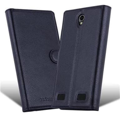 ZTE ZMAX 2 Suojakuori Lompakkokotelo (Musta)