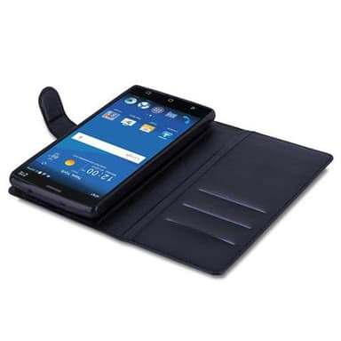 ZTE ZMAX 2 Suojakuori Lompakkokotelo (Musta)