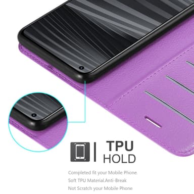 Realme GT 2 PRO Suojakuori Lompakkokotelo (Violetti)