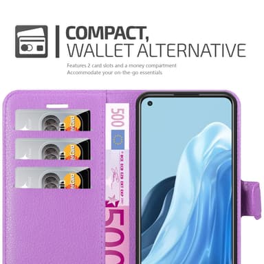 Oppo FIND X5 LITE / Reno7 5G Suojakuori Lompakkokotelo