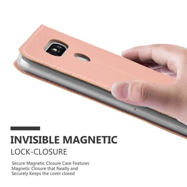LG G5 Suojakuori Lompakkokotelo (Vaaleanpunainen)