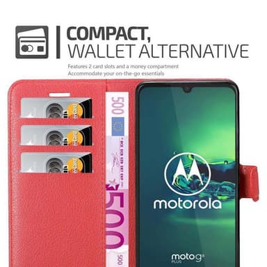 Motorola MOTO G8 PLUS Suojakuori Lompakkokotelo