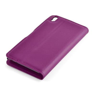 HTC Desire 816 Suojakuori Lompakkokotelo (Violetti)