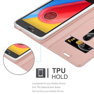 Motorola MOTO C PLUS Suojakuori Lompakkokotelo