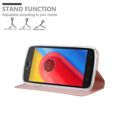Motorola MOTO C PLUS Suojakuori Lompakkokotelo