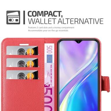 Realme X2 / XT / Oppo K5 Suojakuori Lompakkokotelo