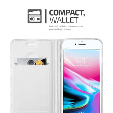 iPhone 7 / 7S / 8 / SE 2020 Suojakuori Lompakkokotelo