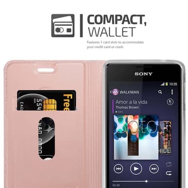 Sony Xperia E1 Suojakuori Lompakkokotelo