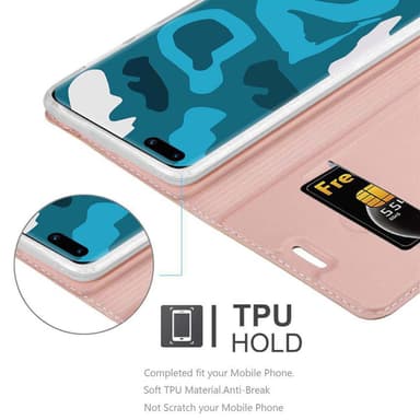 Huawei P40 PRO / P40 PRO+ Suojakuori Lompakkokotelo