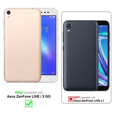 Asus ZenFone LIVE / 3 GO Suojakuori Lompakkokotelo