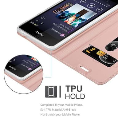 Sony Xperia E1 Suojakuori Lompakkokotelo