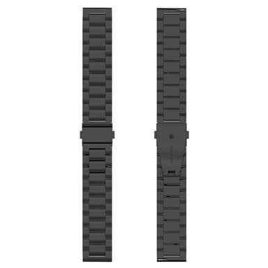 H-Link Titaani kellon ranneke Garmin Venu 2s - Musta