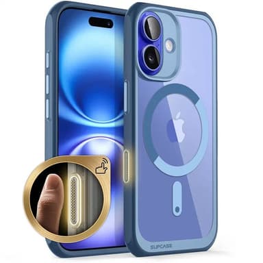 SUPCASE UB Mag kotelo iPhone 16 - Azure