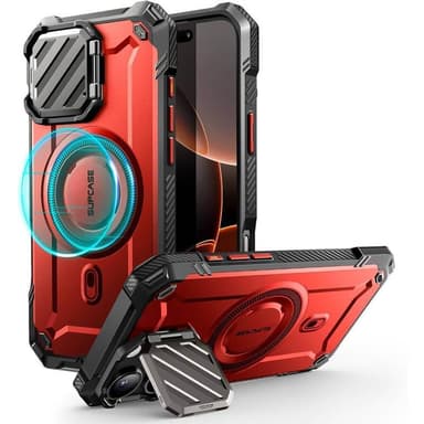 SUPCASE UB Mag XT kuori iPhone 16 Pro Max - Ruddy