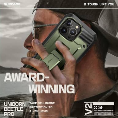 SUPCASE UB Pro kuori iPhone 16 Pro - Guldan