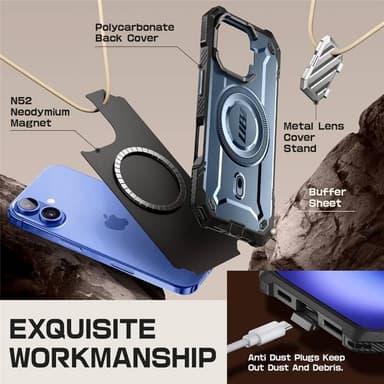 SUPCASE UB Mag XT kuori iPhone 16 - Tilt