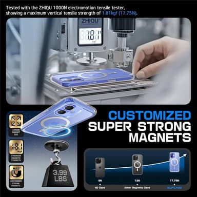 SUPCASE UB Mag Stand kotelo iPhone 16 - Clear